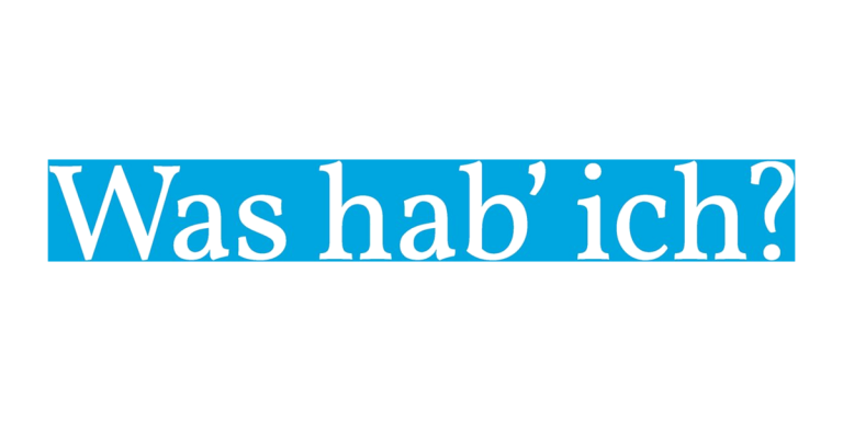 Was hab ich? Logo Was hab ich?